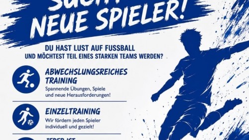 Wir suchen neue Spieler ... 